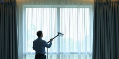 Commercial curtain stain removal service tinbeerwah hotels offices restaurants