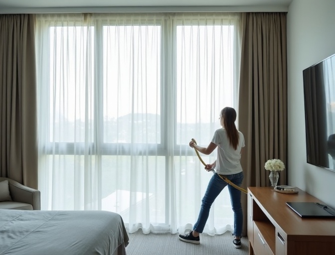 Tinbeerwah Sheer Curtain Cleaning